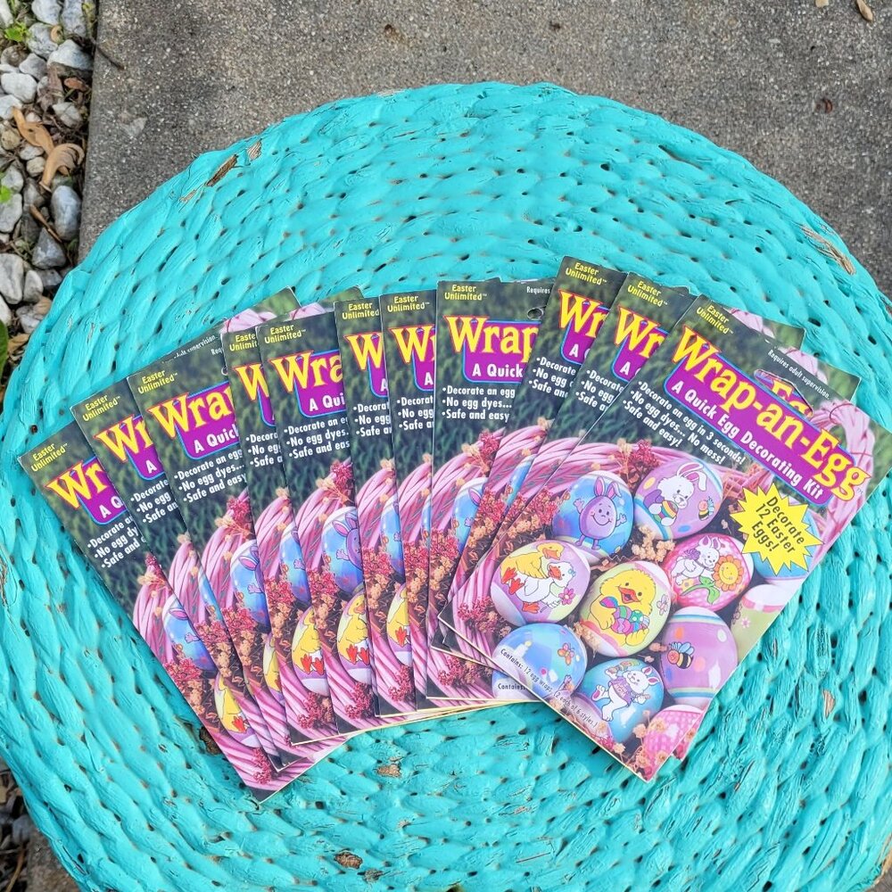 Wrap an Egg - A Quick Egg Decorating Kit